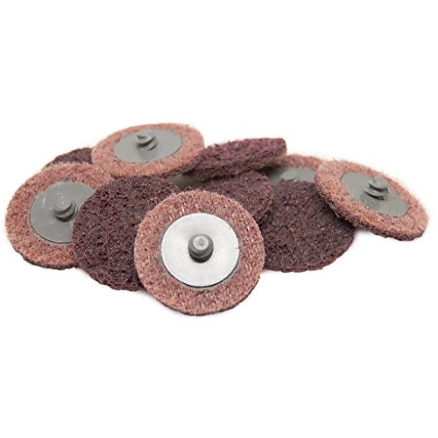 

2 Inch Sanding Discs Quick Change Nylon Surface Conditioning Discs, Drill and Die Grinder Sanding Disc Rust Remover for Metal P