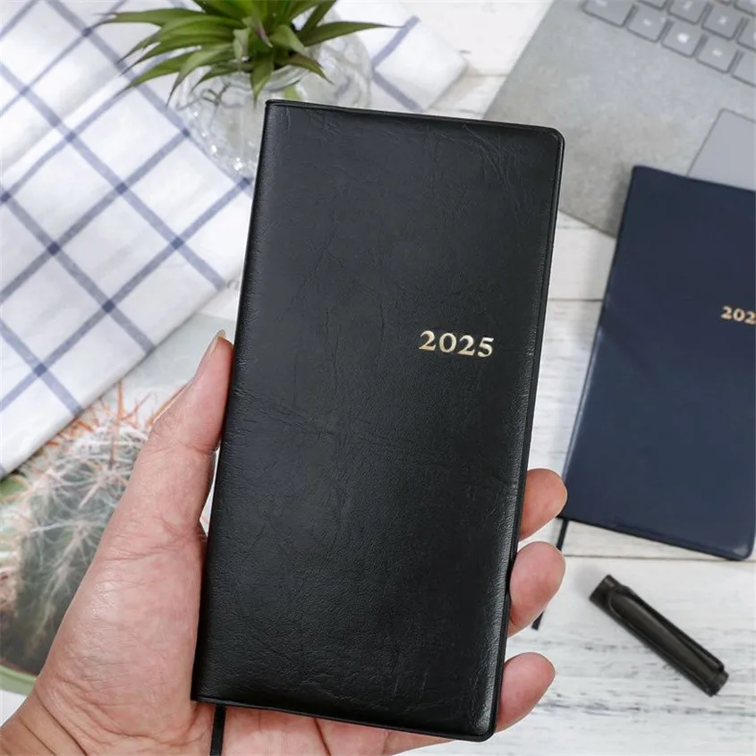 Agendas 2025 Kawaii School Schedule Diary Weekly Planner A6 Notebook Cuadernos Aesthetic Note Books Office 365 Leather Notepad