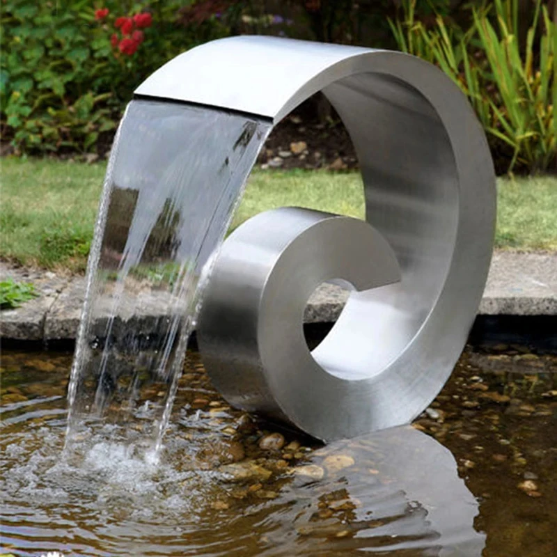 custom.Landscaping Garden Ideas Stainless Steel Feature 316 Large Fountains Outdoor