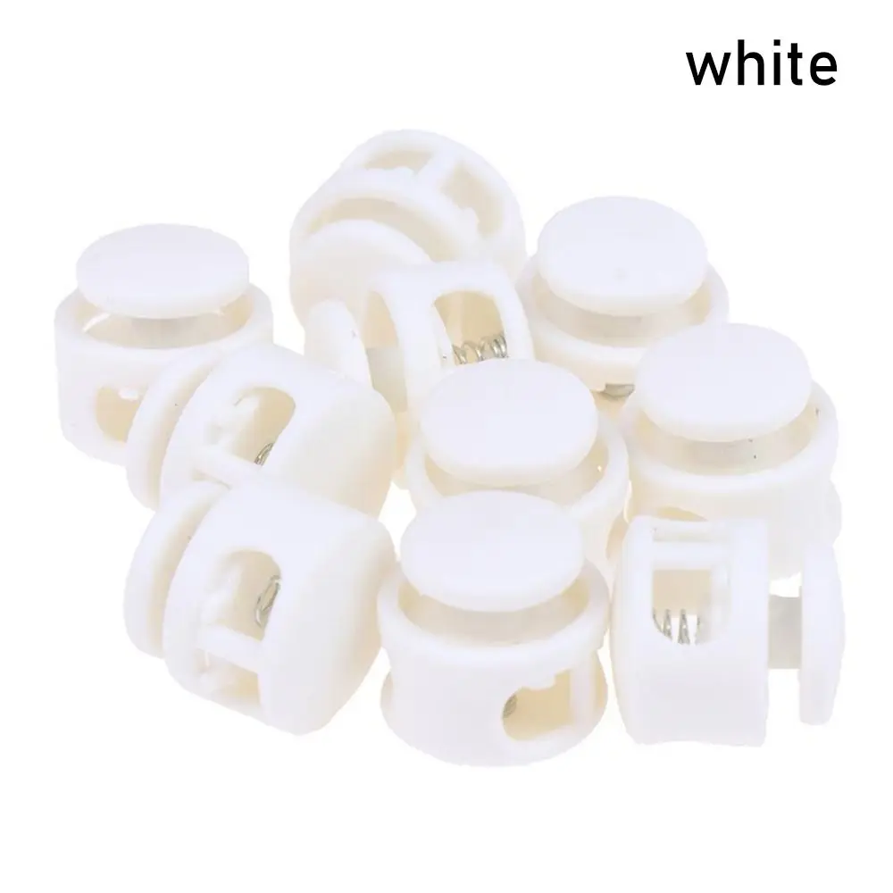 

10 шт., ремешок из паракорда, пружинный шнур, стопор, сделай сам, шнурок, рюкзак, спортивная одежда, шнурок, веревка, зажим, пластик