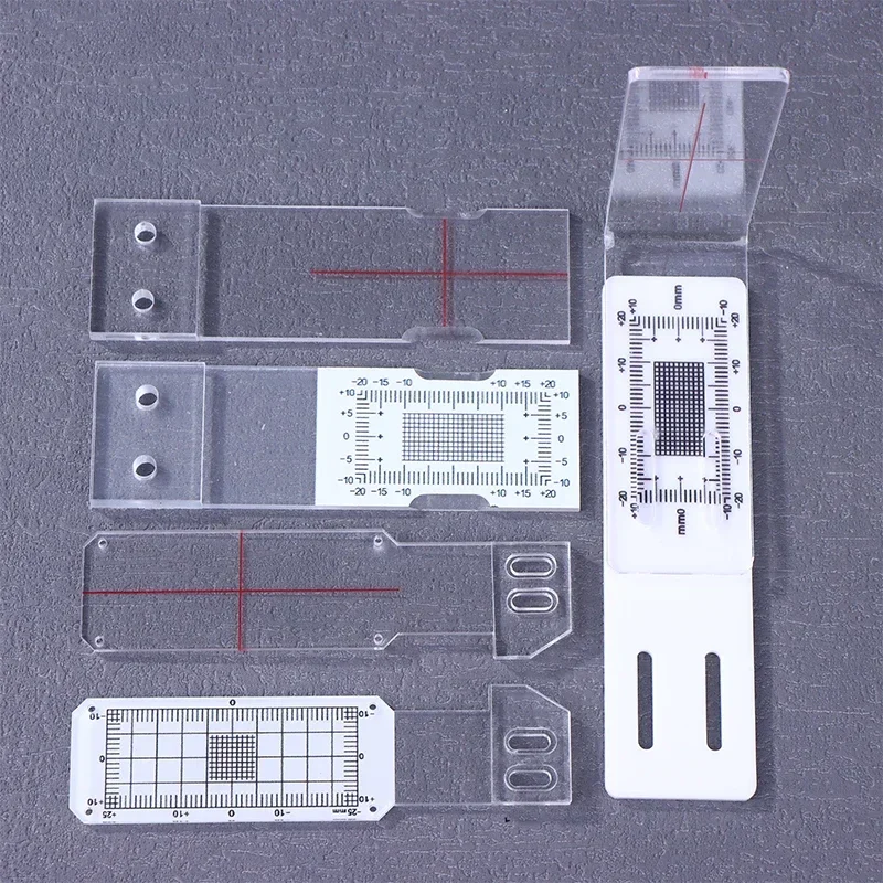 Clear Acrylic Crack Gauge Monitor Accurate Crack Monitoring Record Tool Crack Measuring Instrument For Monitoring Wall Cracks