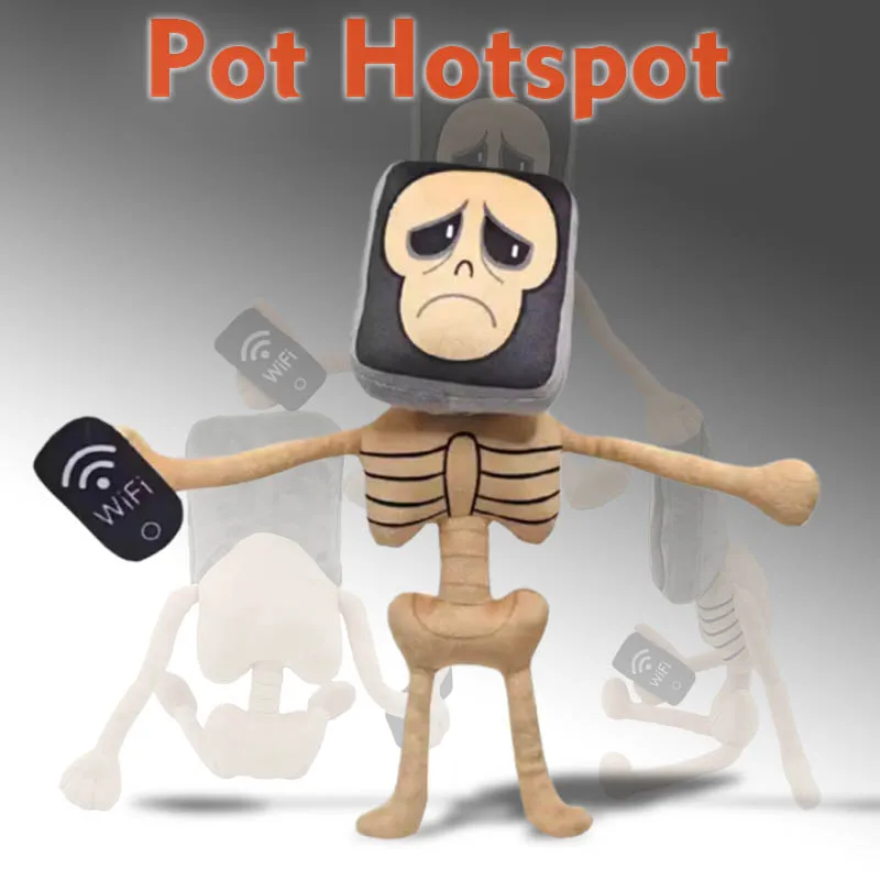 

Милый скелет, плюшевый горшок, точка доступа, мозг, мем, персонаж, мягкие игрушки, игровой вентилятор, подарок, 2025 г., новый выпуск