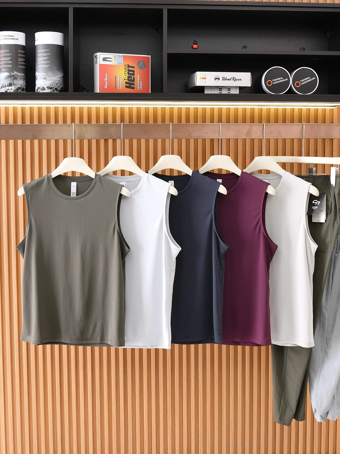 Men's Fitness Outdoor Sports T-Shirt Quick Dry Mesh Back Vest Breathable Efficient Sweat Absorption Summer Casual Wear
