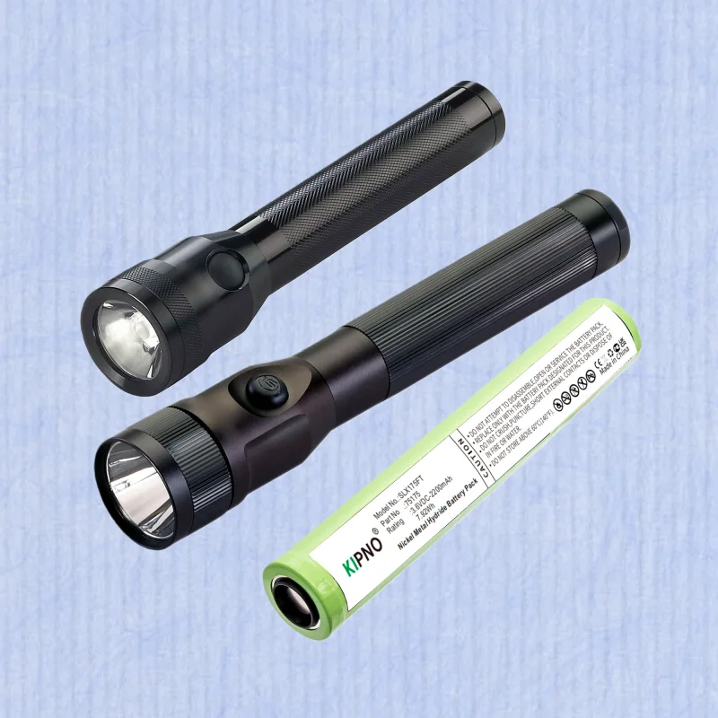 KIPNO Flashlight 2200mAh Battery 75175 75375 For Streamlight Except UltraStinger Peli M9 Stinger HP XT75300  75301 75303 - view 3