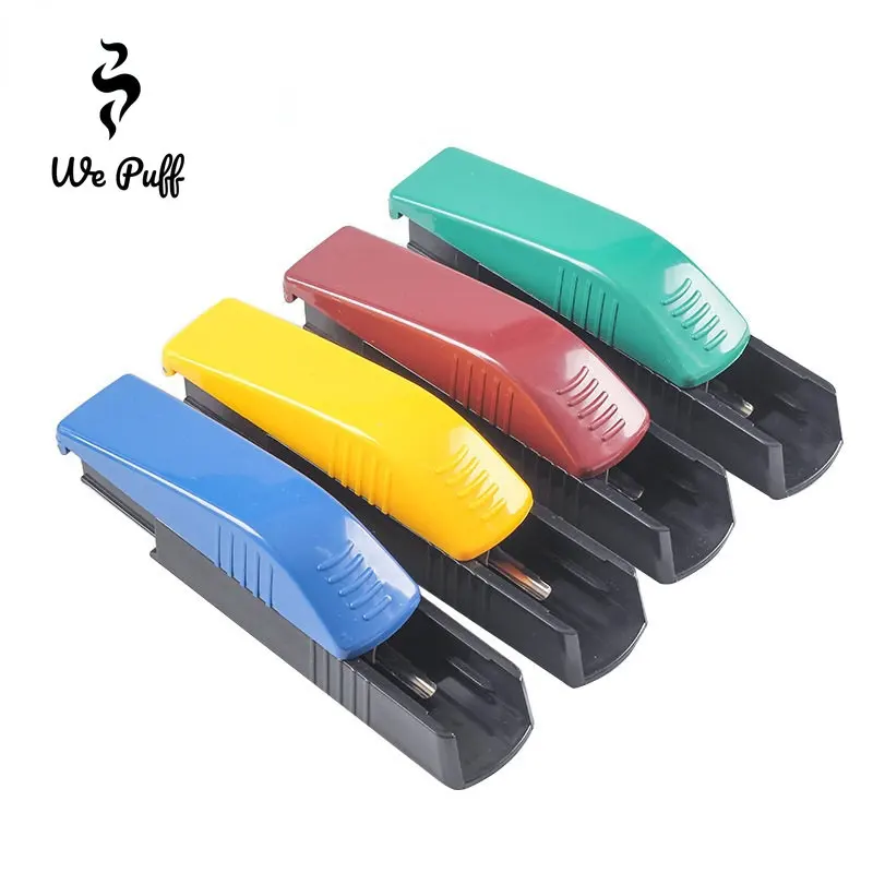 WU PUFF 6.5/8mm Slim Tube Manual Cigarette Rolling Machine Portable Push-pull Tobacco Filler Injector Maker Smoking Accessories