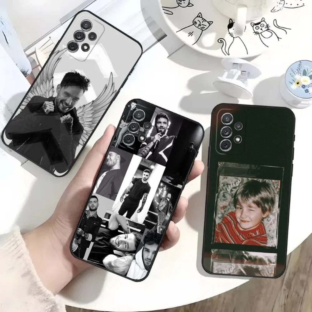 

Singer L-Liam Payne Phone Case For Samsung S25,S24,S21,S22,S23,S30,Ultra,S20,Plus,Fe,Lite,Note,10,9,5G Black Soft Shell