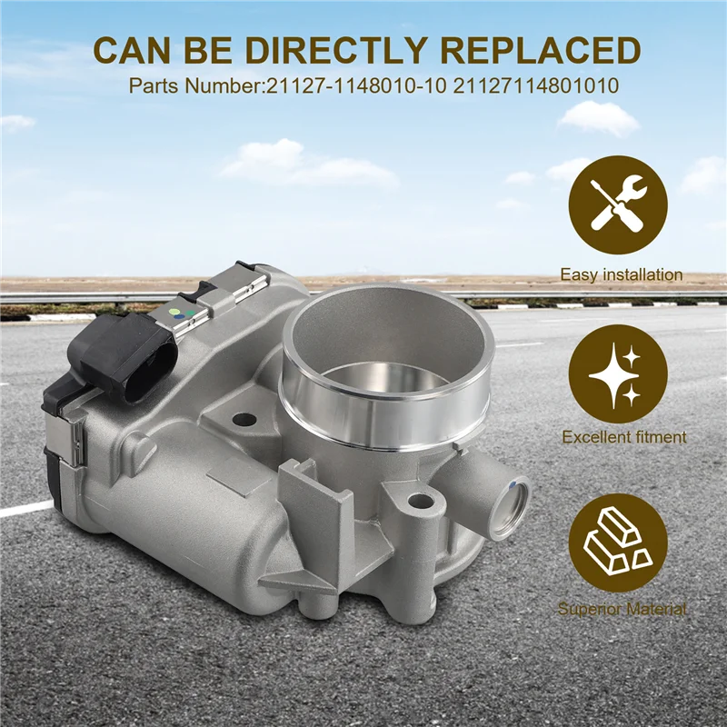 

Stable-Car Throttle Body For Lada Vesta Granta Kalina 2 Priora X-Ray 21127114801010 21127-1148010-10