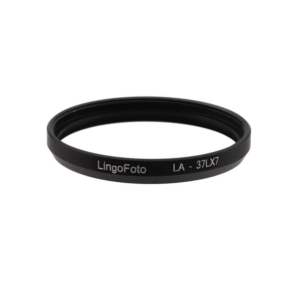 LL1609 LA-37LX7 37mm Lens Filter Adapter Ring For Panasonic DMC-LX7 Replaces DMW-FA1 Black