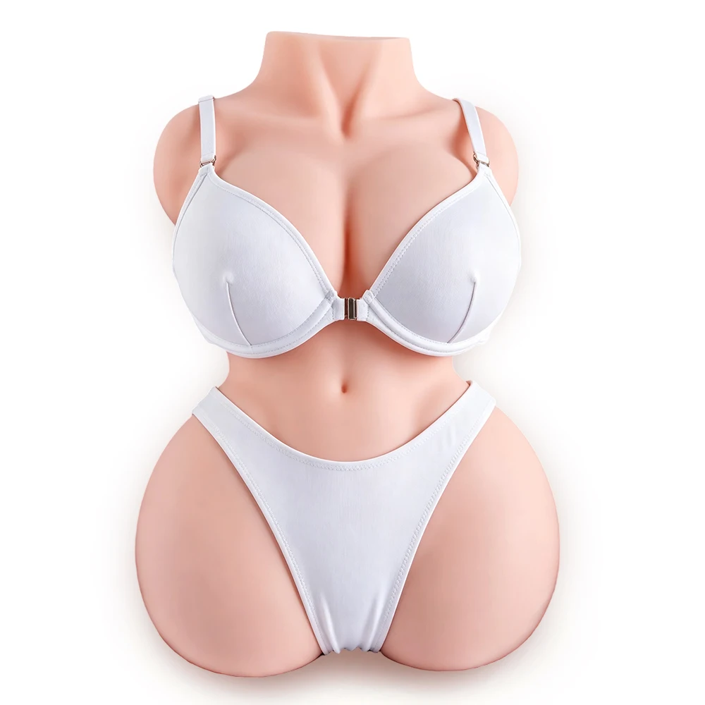 2 IN 1 Sexy Breasts Adult Sex Toys High Quality TPE Big Ass Pocket Pussy Sex Toys Real Vagina Male Masturbator
