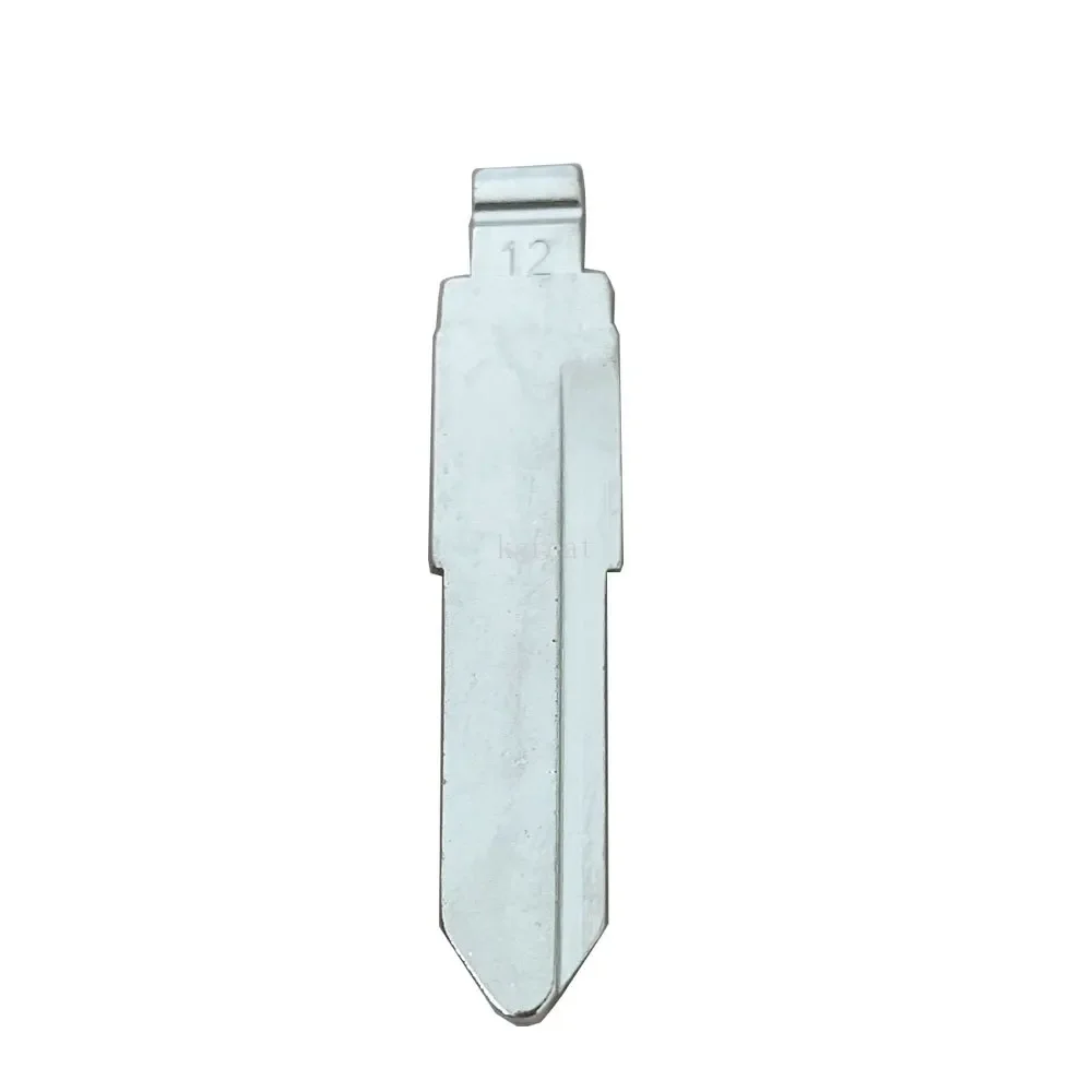 Lame de clé de voiture pliable vierge non coupée, remplacement de clé KD, JMD, VVDI, EllYDIY, ISMERCEDES U, 12 #, ISU5, 10 pièces