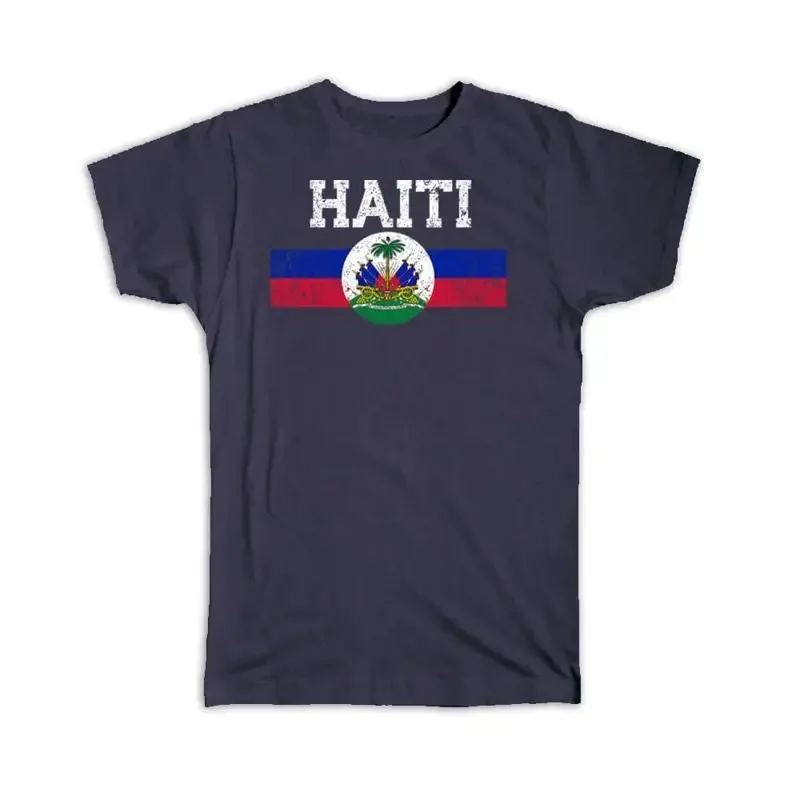 Haitian Flag Coat Of Arms Haiti Independence Day Pride National T shirt