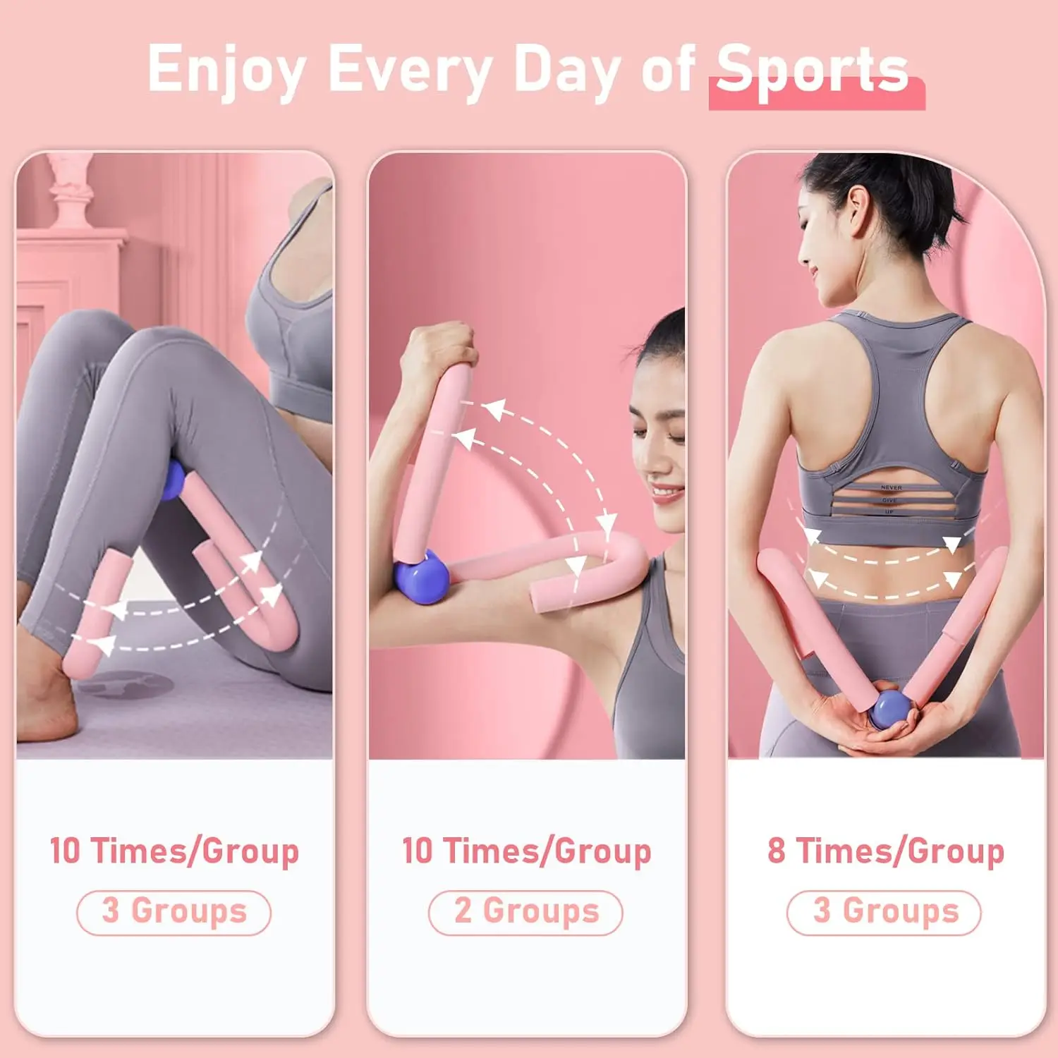 Leg Slimming Exerciser Leg Muscle Pliers Gym Exercise Butt Arm Master Waist Trainer Yoga Equipment Home Fitness Equipment