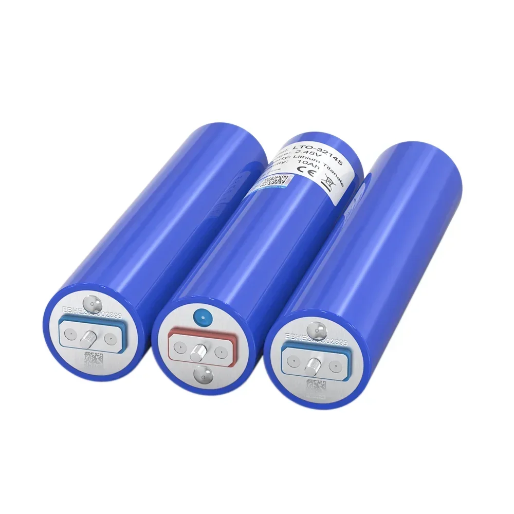 24 قطعة 2.3 فولت/2.45 فولت 10 أمبير LTO 32145 بطارية ليثيوم تيتانات حزمة 3C تفريغ بطاريات مقاومة درجات الحرارة المنخفضة لتقوم بها بنفسك 12 فولت 24 فولت