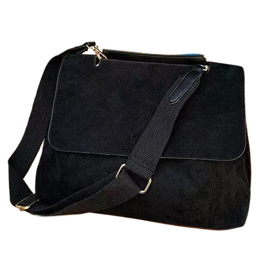 

Women Retro Shoulder Bag Large Capacity Vintage Crossbody Bag Solid Color Casual Crossbody Bag Ladies Commute Bag