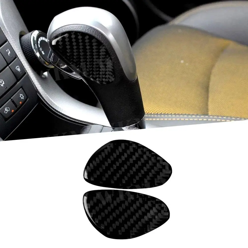 

Carbon Fiber Interior Trim Gear Shift Knob Head Cover Stickers For Chevrolet Cruze 2009-2015 Car Decoration