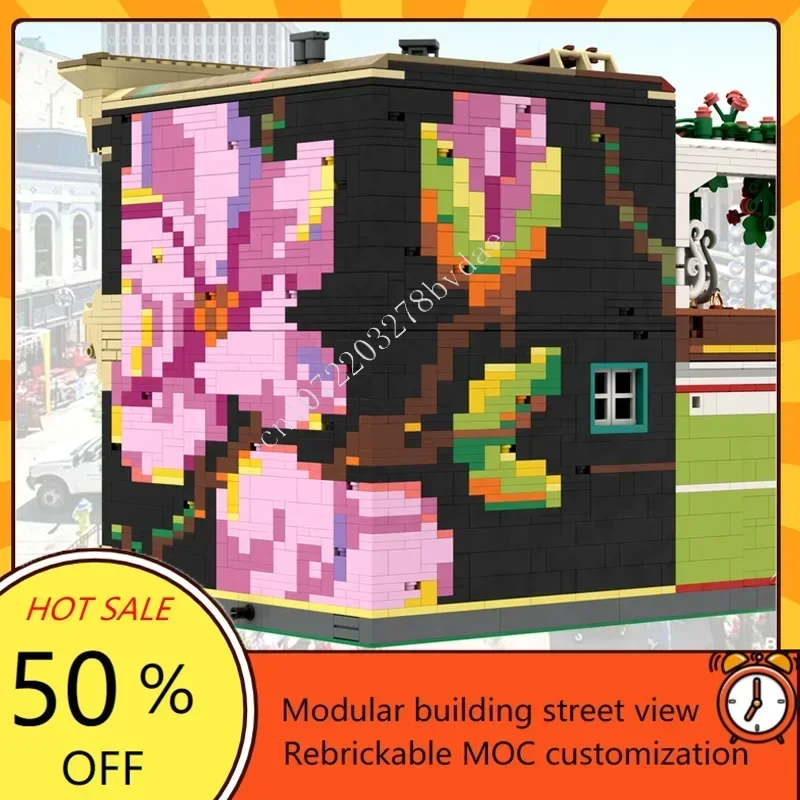 3922PCS Honing Kant van het Leven & de Heatery Modulaire MOC Creatieve Street View Aangepaste Puzzel Architectuur DIY Model Building Kit Gift