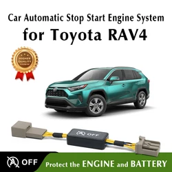 For TOYOTA RAV4 XA50 Car Automatic Stop Start Engine System Kit Stop Start Engine Eliminator Disable Switch For RAV4