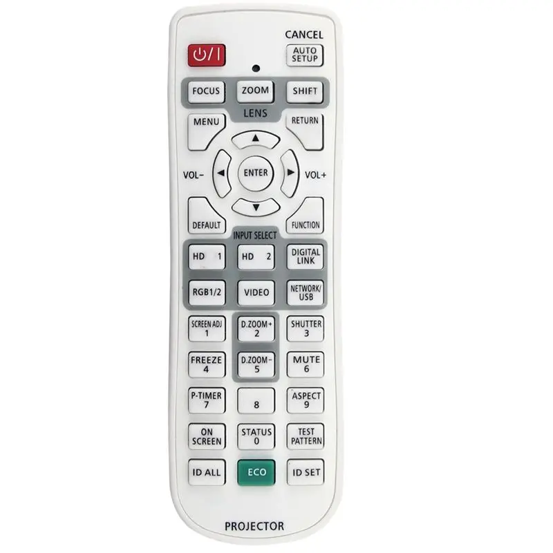 Projector Remote Replacement N2QAYA000150 Control For Panasonic Model N2QAYA000150-A32R