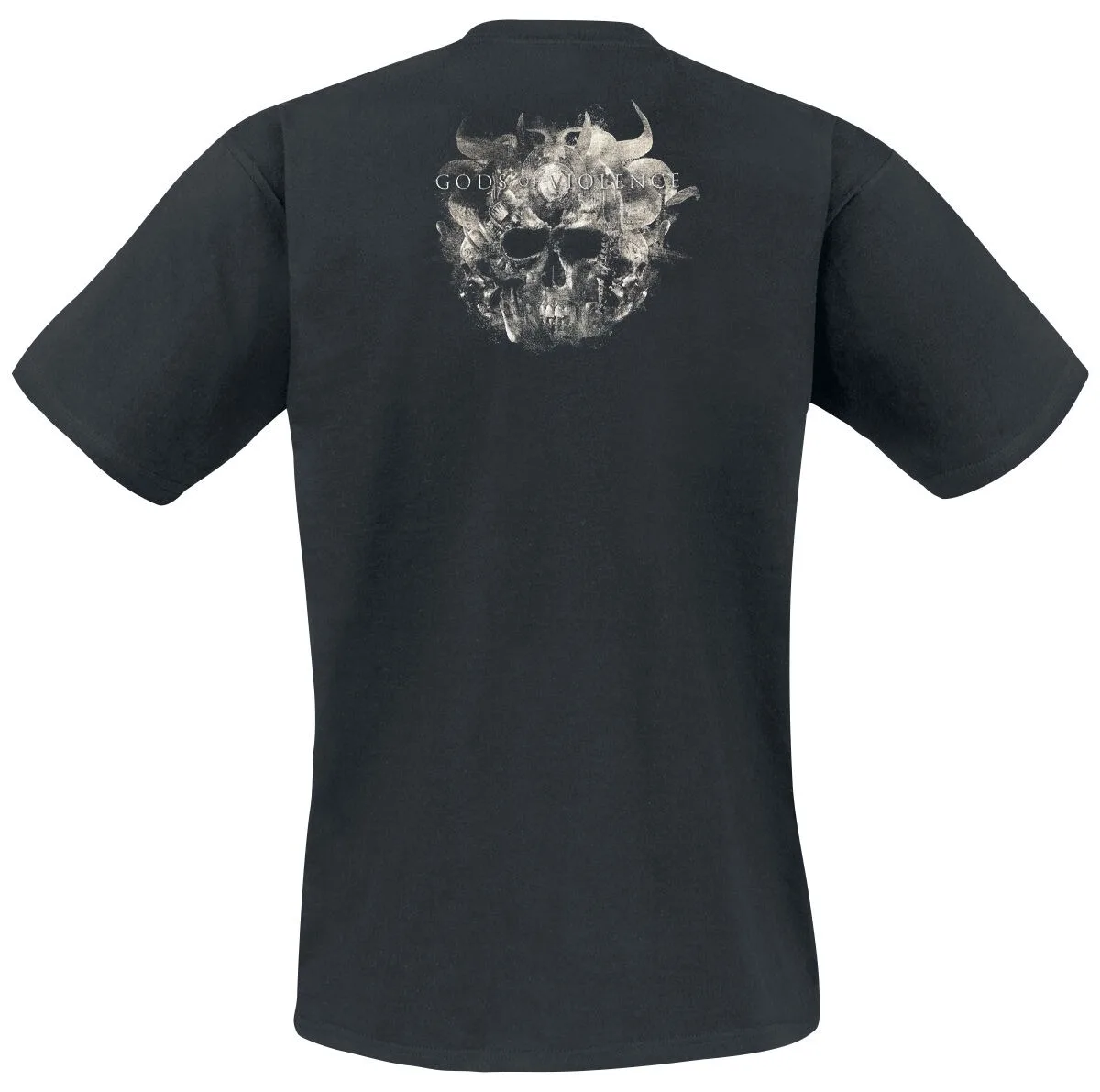 Kreator Gods of Violence Tee, Official Thrash Metal Band Shirt with Skull Print, German Metal Fan Merch