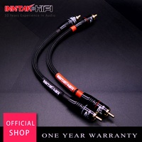 2Pcs/Pair 4N-OFC Professional RCA to RCA Audio Cable For Amplifier DAC TV / 0.2M- 5M NO1070