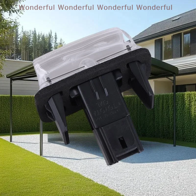 

81270-0F020 License Plate Lighting decor; Vehicle Back Tag Luminary; Tail Plate Light.