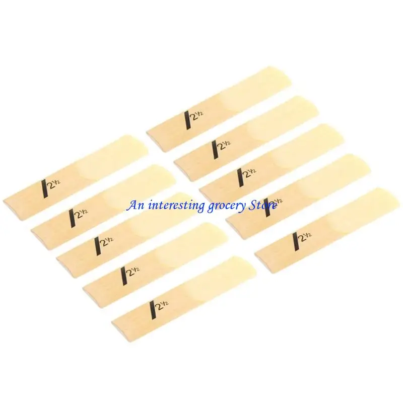 652D 10pcs Saxophone Set with Strength 1.5 2.0 2.5 3.5 for Soprano Sax