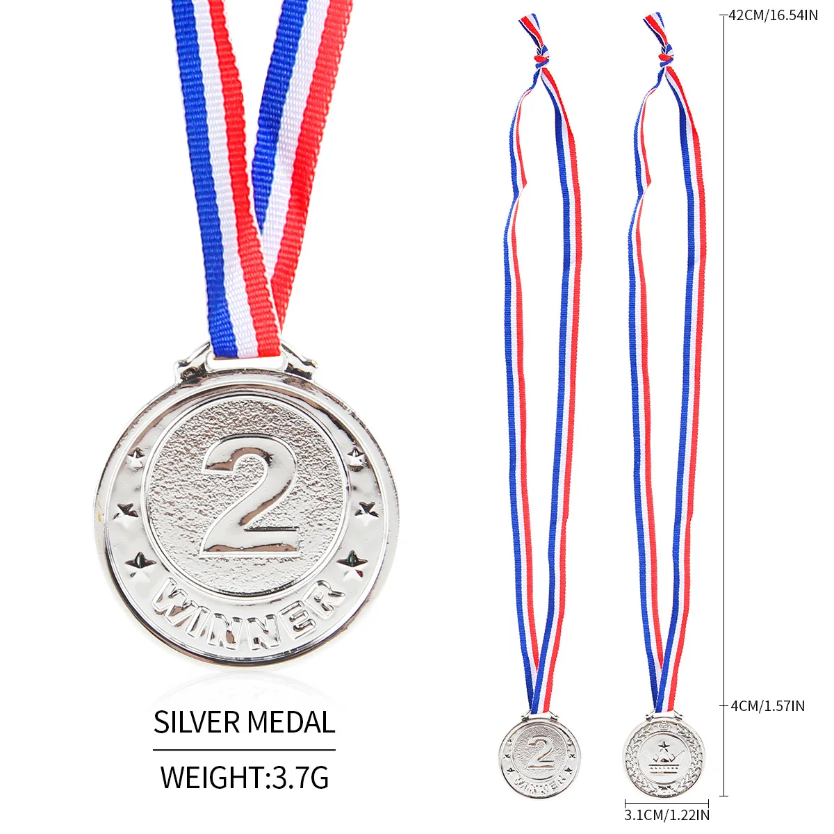 10pcs Gold Winner Award Medals for Kids Party Favors Sports Prize Soccer Football Game Toys Pinata Filler Gift Children Birthday