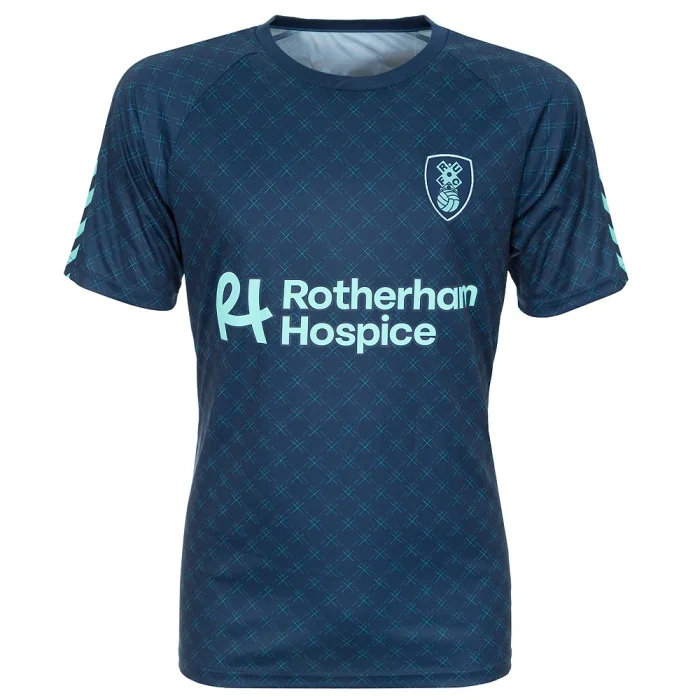 2026 Rotherham 3D-Druck Fußballtrikot für Männer und Frauen Sommer Sport Outdoor T-Shirt Atmungsaktiv Schnelltrocknend Streetwear Kleidung – Detail 3