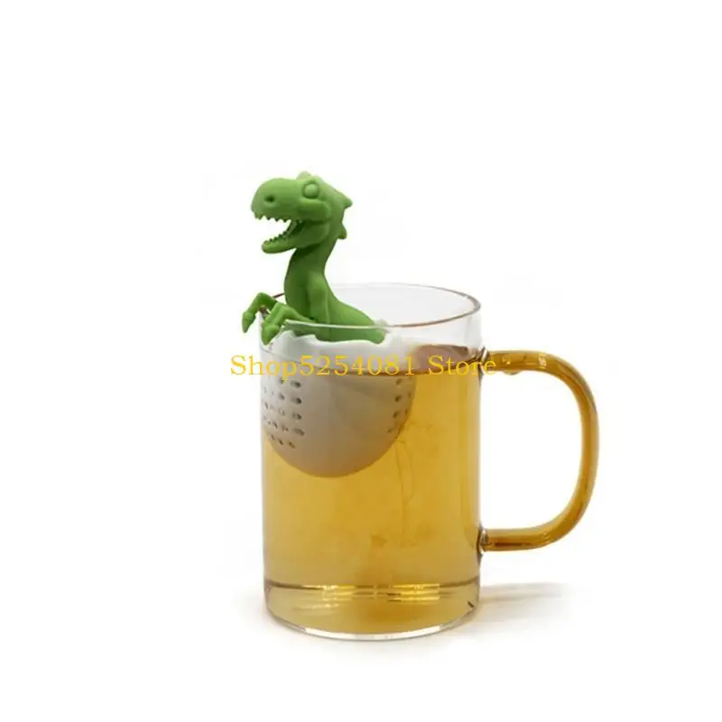 AXYC Dinosaur Shaped Tea Strainers Reusable Tea Diffuser Strainers for Kitchen