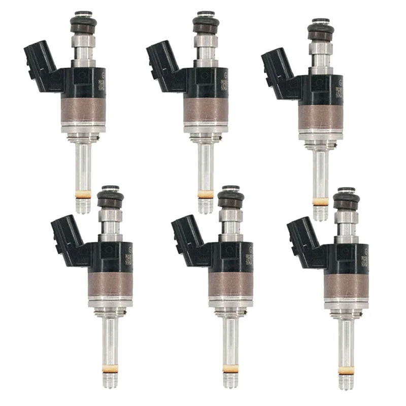 6Pcs Fuel Injector Fit for Honda Pilot Odyssey Ridgeline 3.5L V6 16010-RLV-315