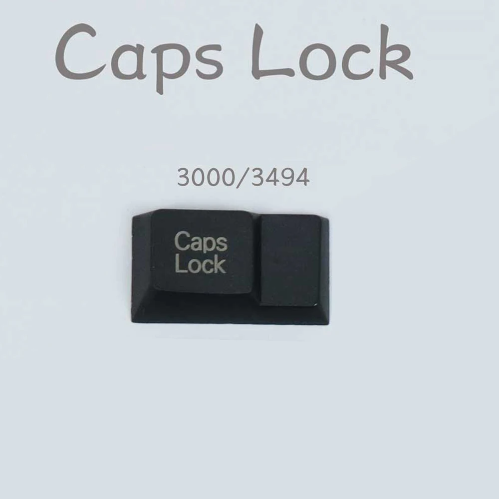 Original Height Caps Lock For Cherry MX Mechanical Keyboard G80 3000 3800 3494 Black White Gray Key Caps