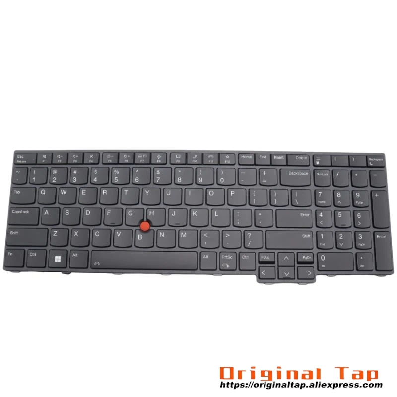 US English Backlit Keyboard for Lenovo Thinkpad T16 P16s P16V L15 Gen 1 2 4 5N20W68240 5N20W68276 5N20W68312