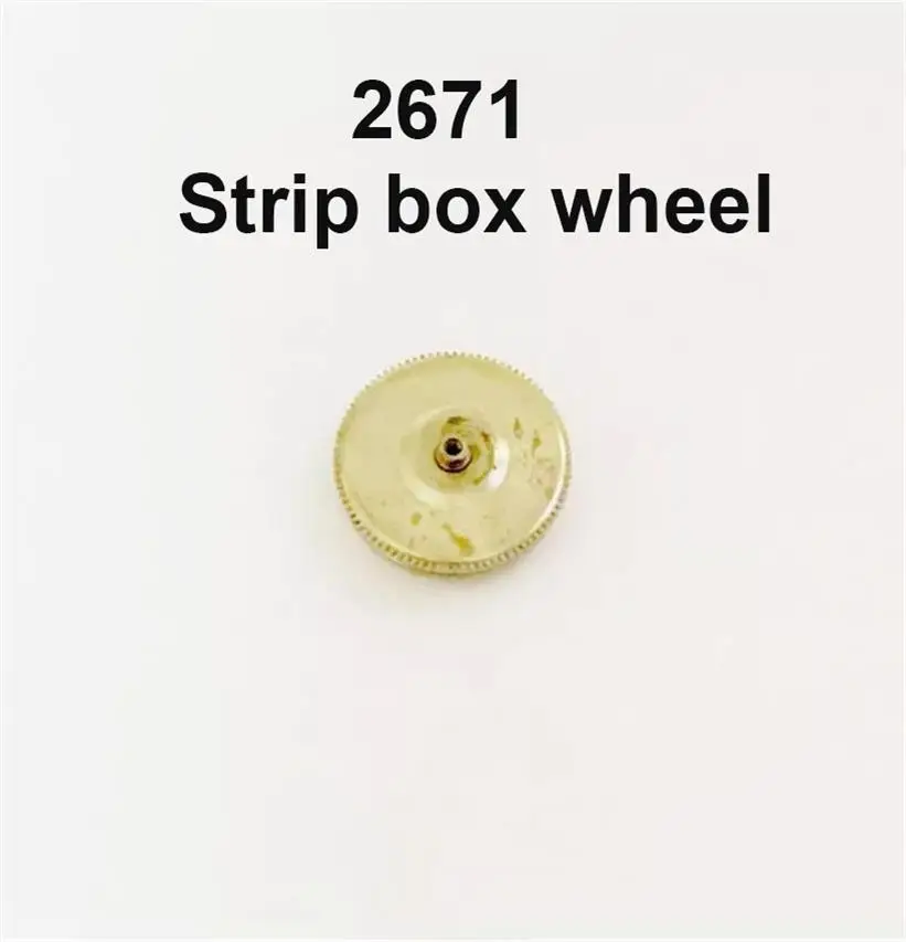 Watch Accessories Original Disassembly Repair Parts Suitable For Swiss ETA 2671 Movement Strip Box Wheel (Including mainspring)