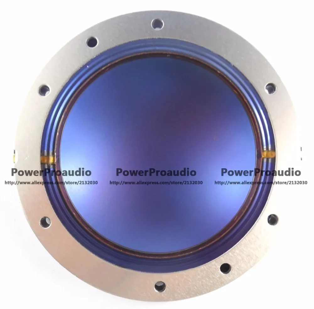 1 قطعة 72.2 مللي متر 8 أوم مكبرات الصوت التيتانيوم الحجاب الحاجز ملف صوتي-سلك مسطح ، 2.84 ''التيتانيوم الأزرق أ