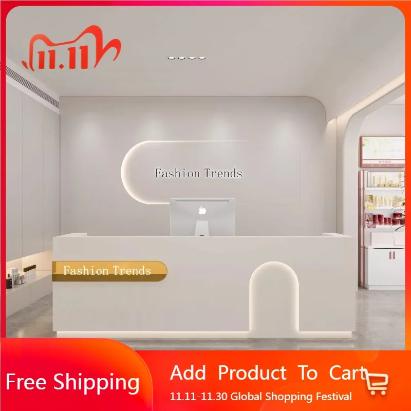 

Beauty Bar Reception Desks Luxury Modern Restaurant Best Company Reception Desks Design Minimalist Mostrador Trendy Furniture