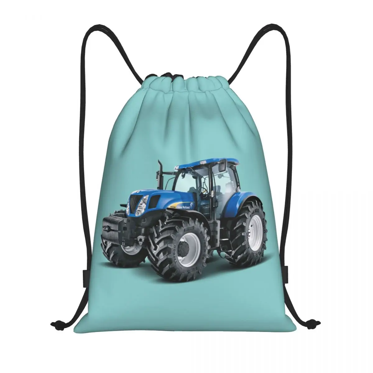 

Tractor Drawstring Bag Women Men Foldable Sports Gym Sackpack Shopping Storage Backpacks