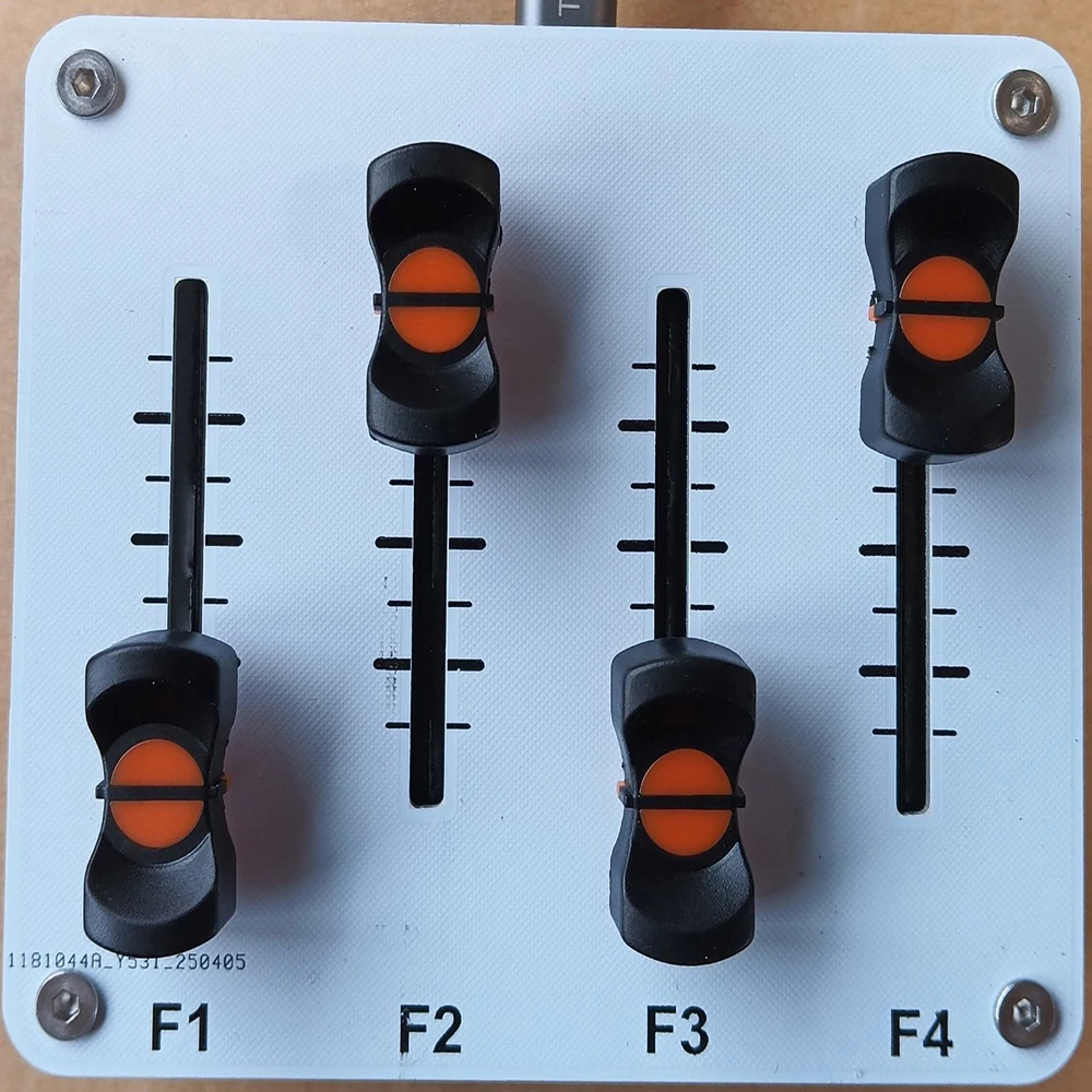 42mm MIDI Fader Custom CC Control with USB Interface for Music DAW Software 4-Channel