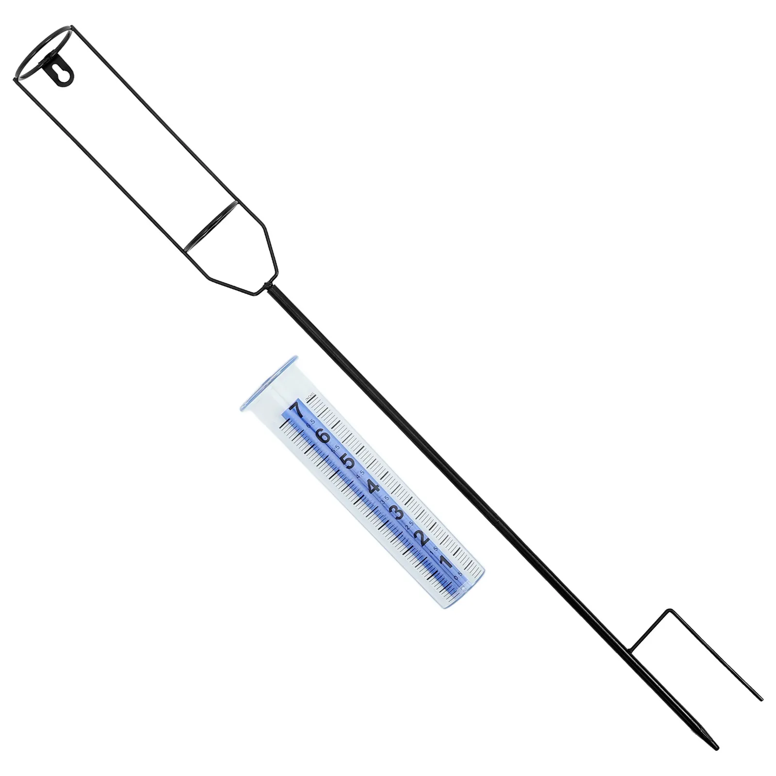 

Rain Gauge With Measuring Cup Large Capacity Outdoor Water Gauge For Garden Yard Lawn Durable Rain Measurement Instrument Tool