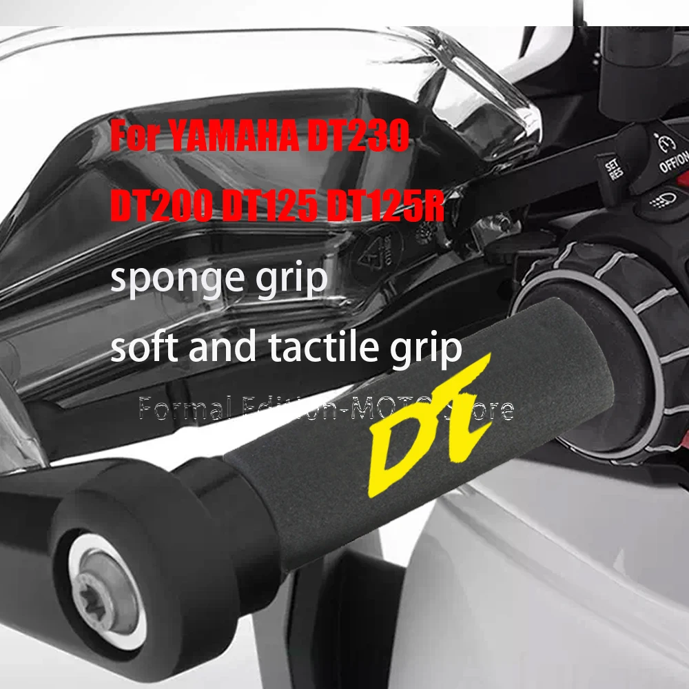 

Motorcycle Grip Cover for YAMAHA DT230 DT200 DT125 DT125R Non-slip Shockproof Motorcycle Sponge Grip