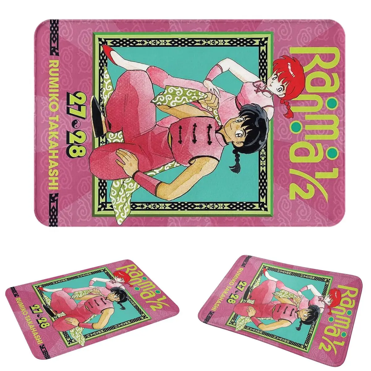 P Chan Ranma Doormat Antiwear Carpet Rug Kitchen Entrance Home Floor Mat for Living room Footpad Mats