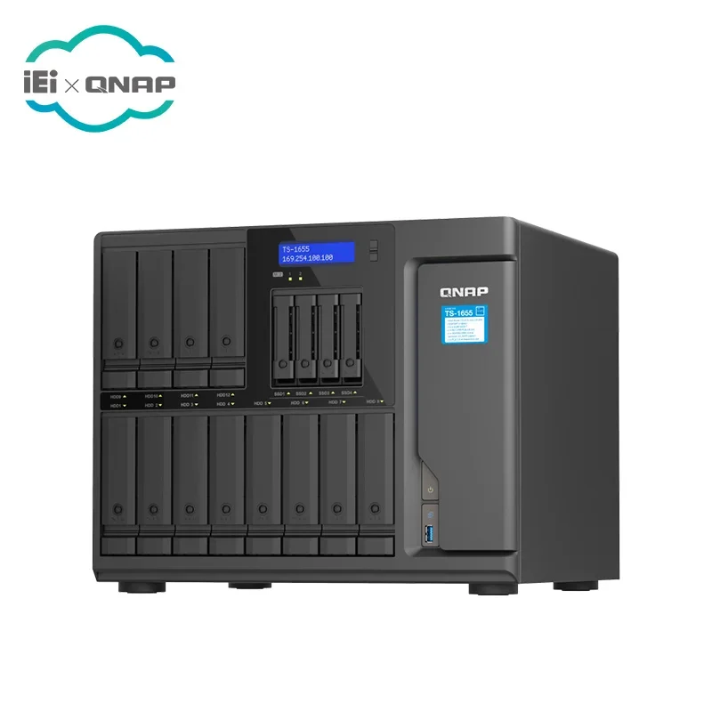 Qnap TS-1655-8G 16 Bay Nas تخزين شبكة عالي السعة من فئة المؤسسات NAS #3