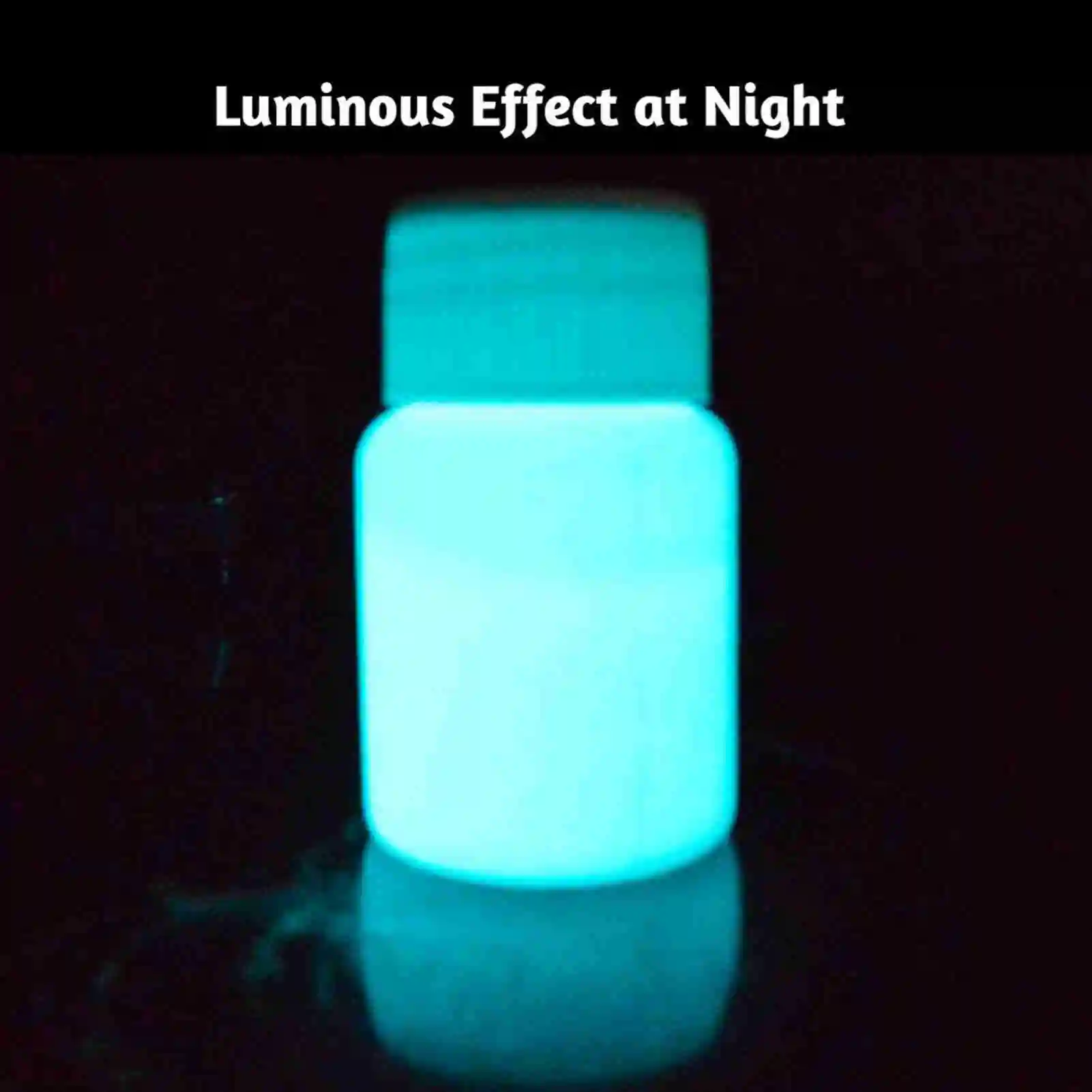 20g Glow in the Dark Fluorescent Colorful Acrylic Luminous Paint Bright Pigment DIY Crafts Painting Tool fluorescent pigment