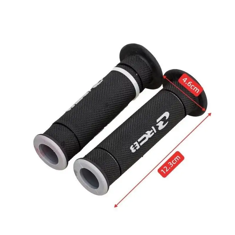 RCB Motorcycle Handlebar Grips Scratch Resistant Non Slip Comfort Texture for Street Bike Enthusiasts Riding Use