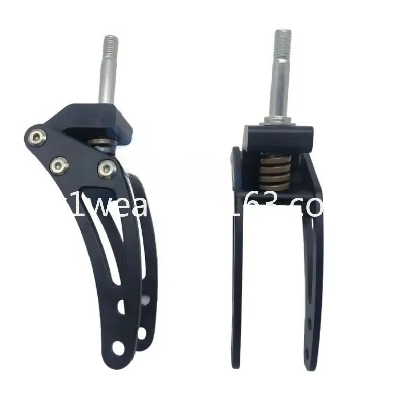 New Active Wheelchair Electric Wheelchair Front Fork Accessories 5-8 Inch Aluminum Alloy CNC Material Shock Absorption