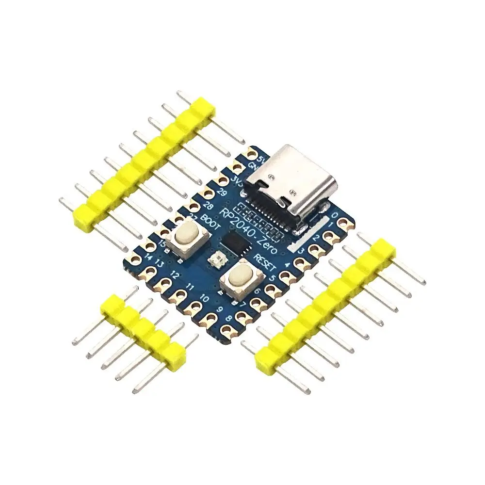 RP2040 Zero PCB Programmable Board — DIY Firmware Flashable view 5