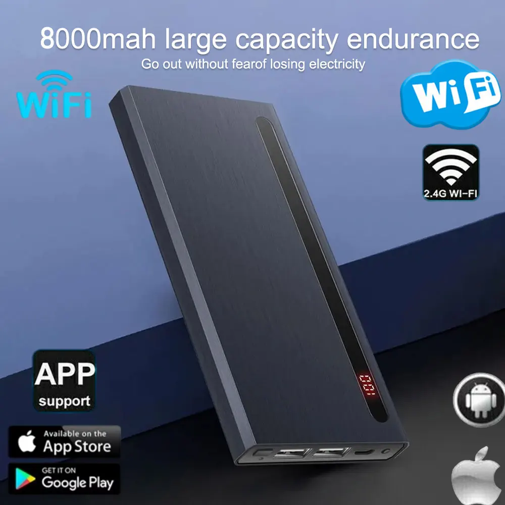 

Multi Functional Wireless Intelligent Charging Mobile Power Bank, Wifi Version Control, Supports Ios And Android