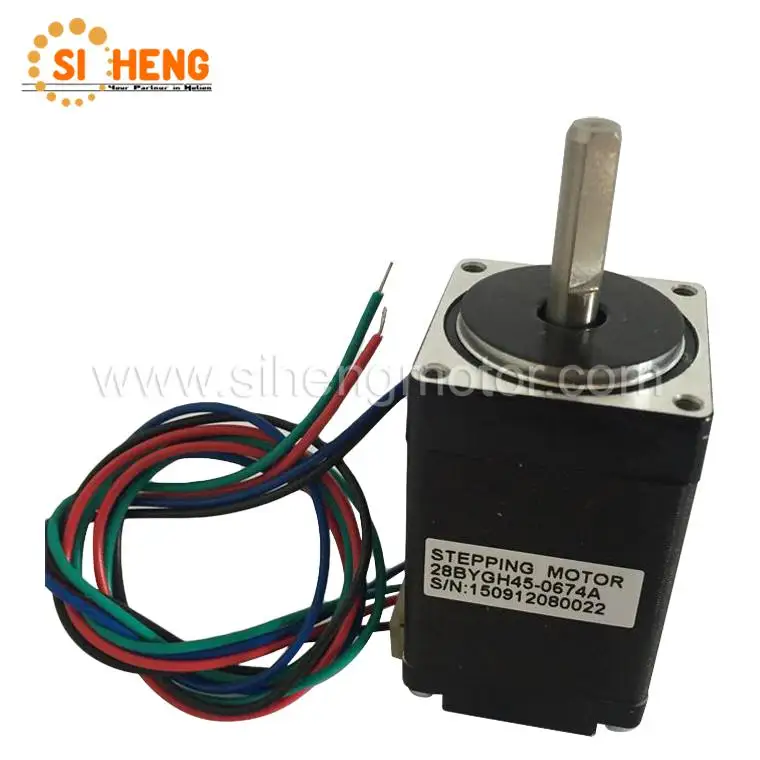 Siheng Motor Factory 2 Fase Alto Desempenho 42mm NEMA17 36V DC Motor de Passo para Máquina Dispositivo Médico
