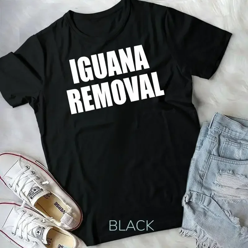 Iguana Removal Unisex T shirt