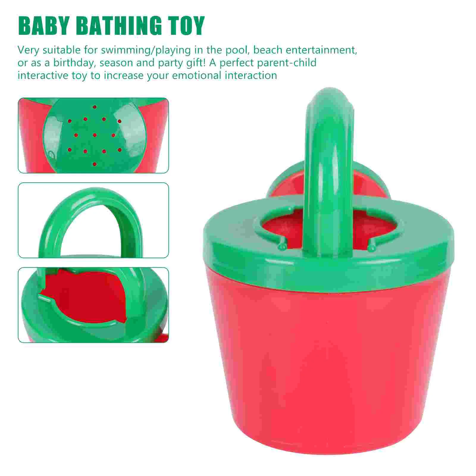 Baby Bathtub Watering for Babies Shampoo Pot Take Outdoor Pp Child Kids