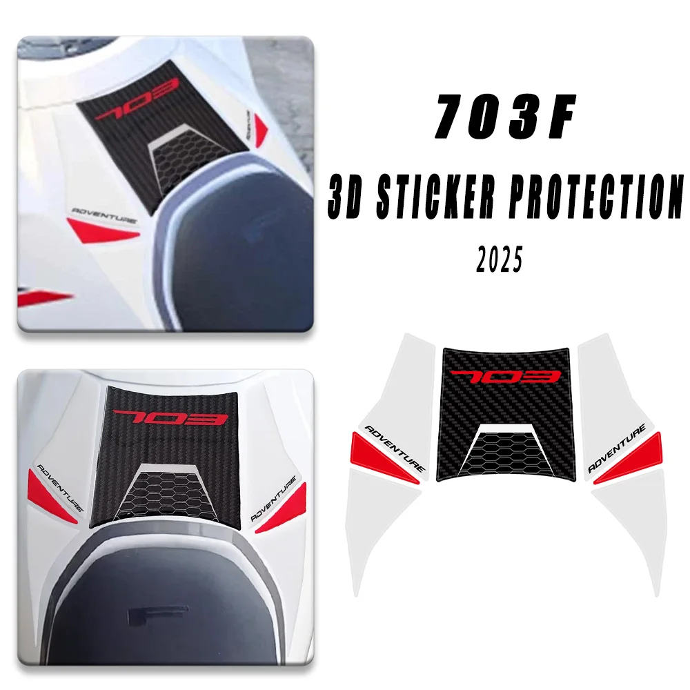 

Motorcycle 3D Sticker Oil Tank Pad For Zontes 703F 2025 703 F Tank Pad Sticker Protection Kit